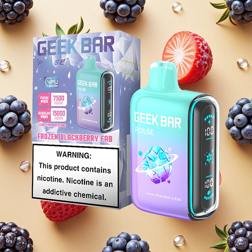 GEEK BAR Pulse 15000 Puffs Edição Congelada Brasil Atacado