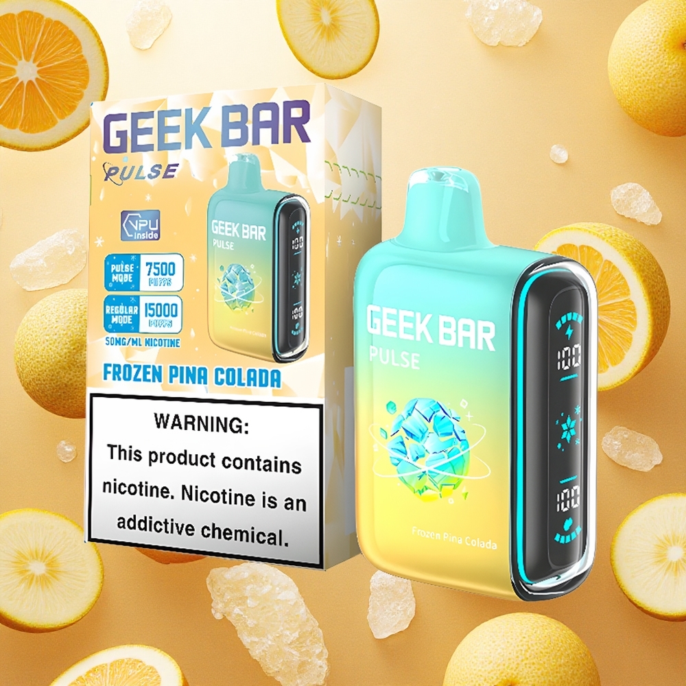 GEEK BAR Pulse 15000 Puffs Edição Congelada Brasil Atacado