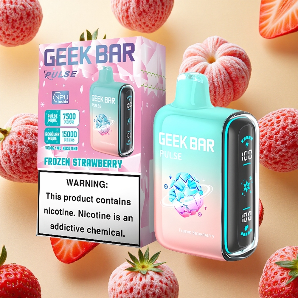 GEEK BAR Pulse 15000 Puffs Edição Congelada Brasil Atacado