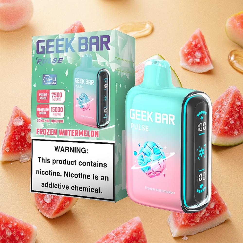 GEEK BAR Pulse 15000 Puffs Edição Congelada Brasil Atacado