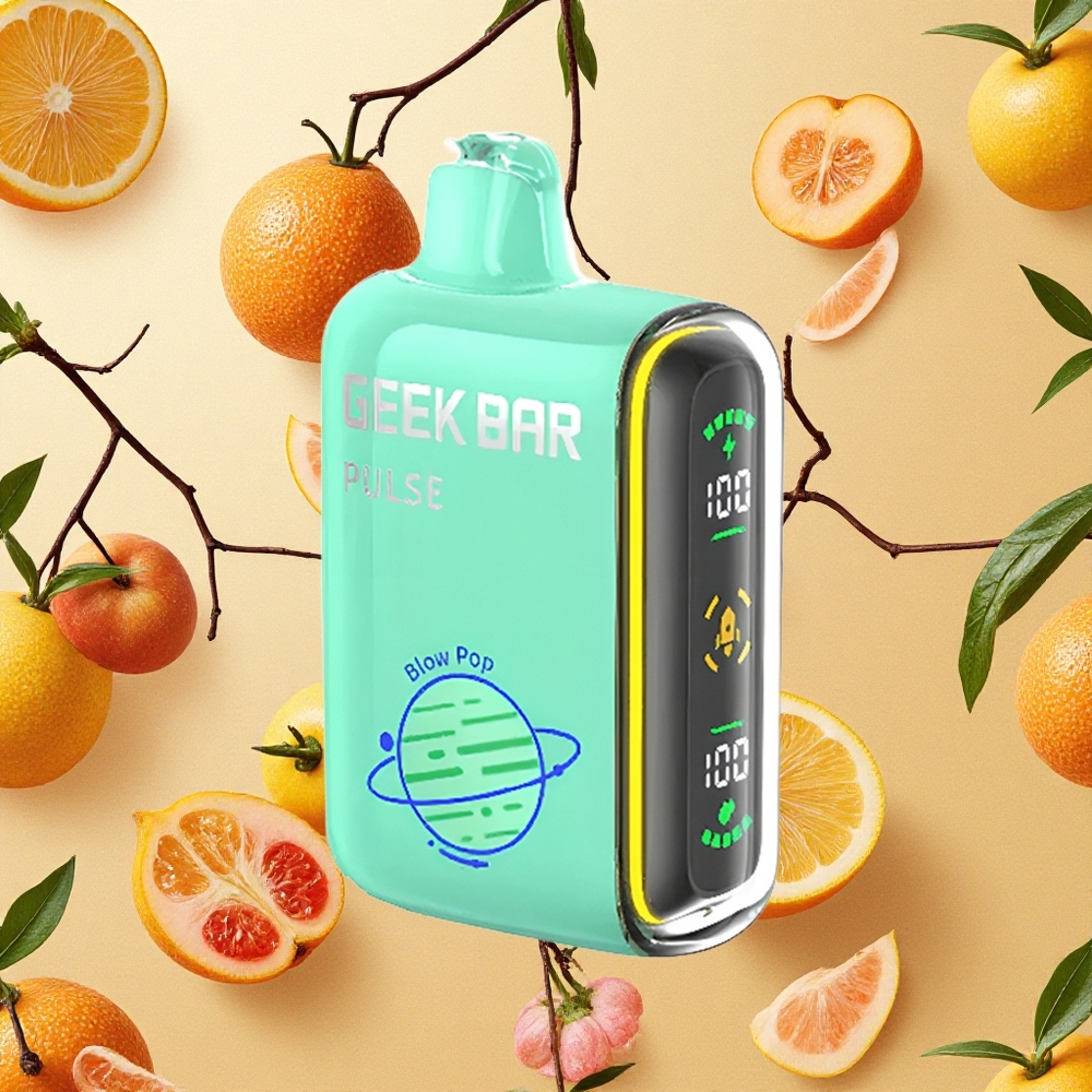 Geek Bar Pulse 15000 Puffs Edição Planeta Brasil Atacado