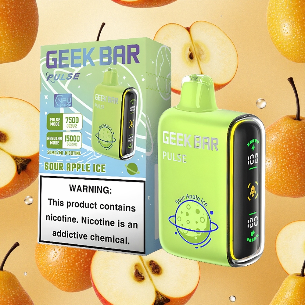 Geek Bar Pulse 15000 Puffs Edição Planeta Brasil Atacado
