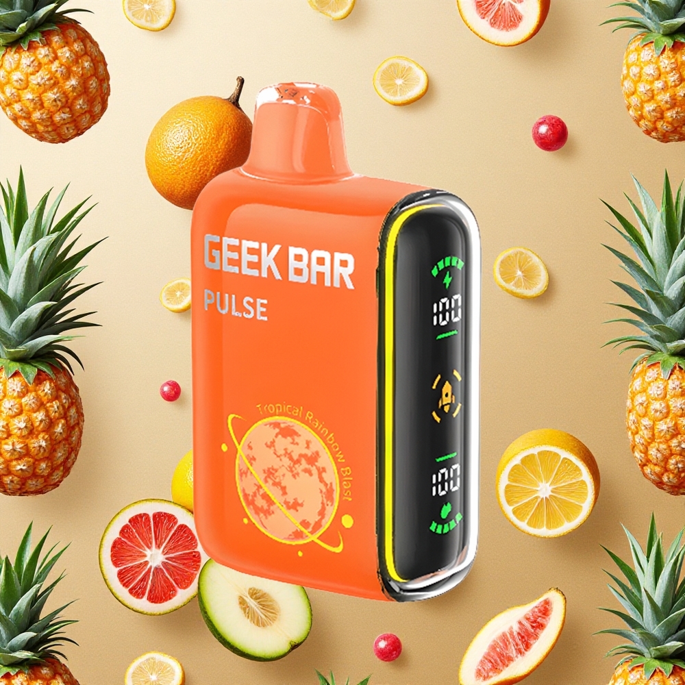 Geek Bar Pulse 15000 Puffs Edição Planeta Brasil Atacado