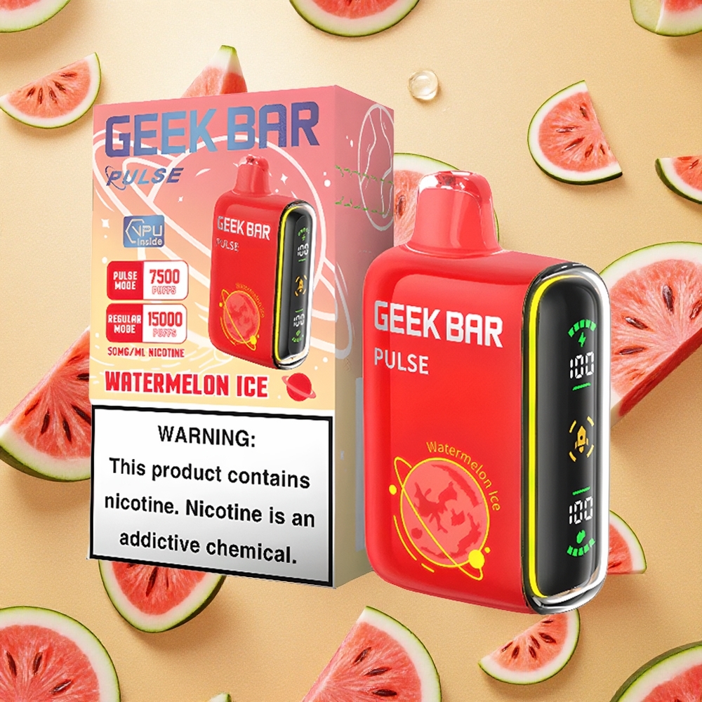 Geek Bar Pulse 15000 Puffs Edição Planeta Brasil Atacado