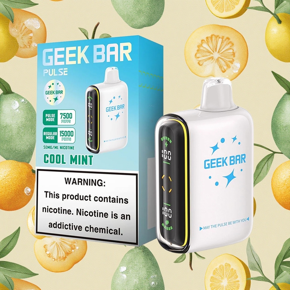 Geek Bar Pulse 15000 Puffs Edição Planeta Brasil Atacado