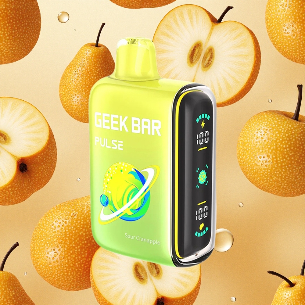 Geek Bar Pulse 15000 Puffs Sabor Azedo 16ML Brasil Atacado