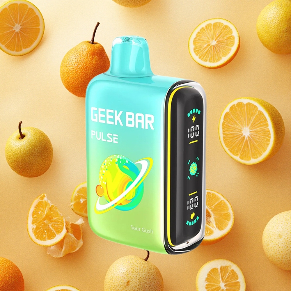 Geek Bar Pulse 15000 Puffs Sabor Azedo 16ML Brasil Atacado