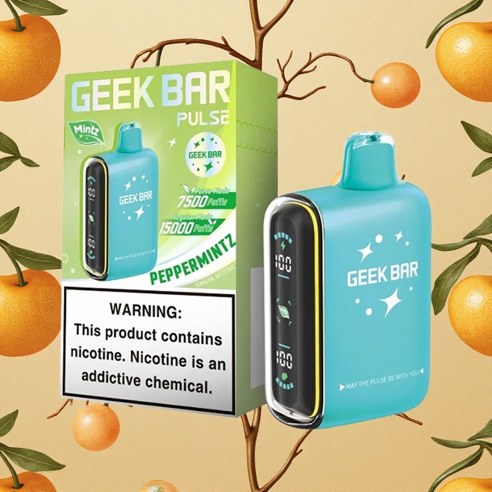 Geek Bar Pulse 15000 Puffs Sabor Hortelã Brasil Atacado