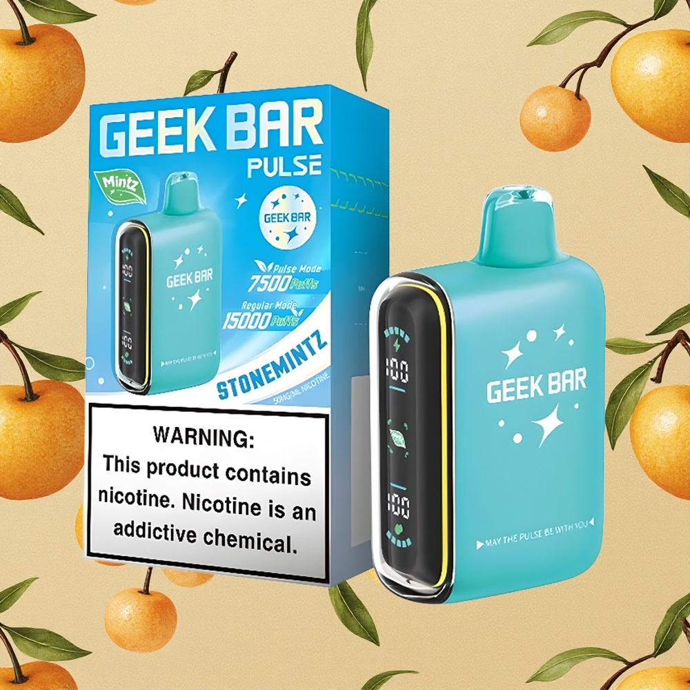 Geek Bar Pulse 15000 Puffs Sabor Hortelã Brasil Atacado