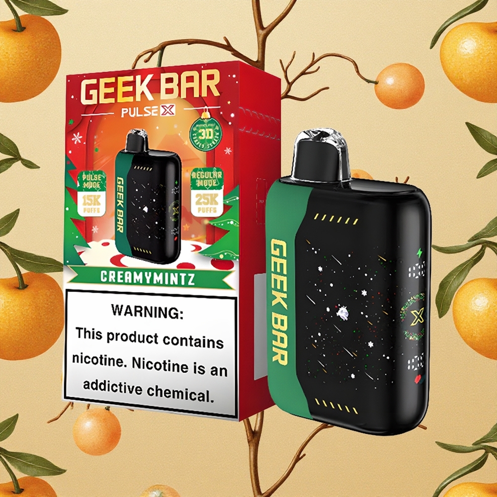 GEEK BAR Pulse X 25000 Puffs 18mL E-Líquido Natal Brasil Atacado