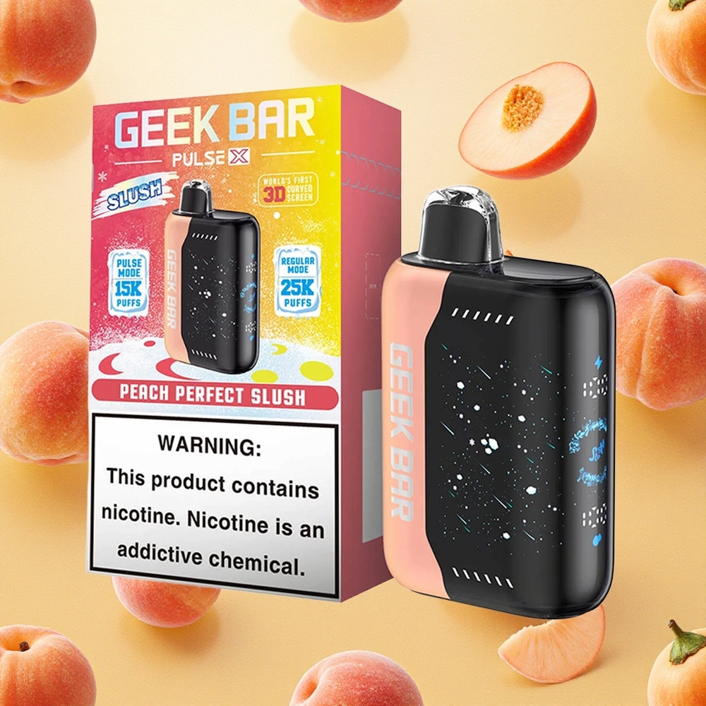 GEEK BAR Pulse X 25000 Puffs Sabor Slush 18mL E-Líquido Pré-carregado Brasil Atacado