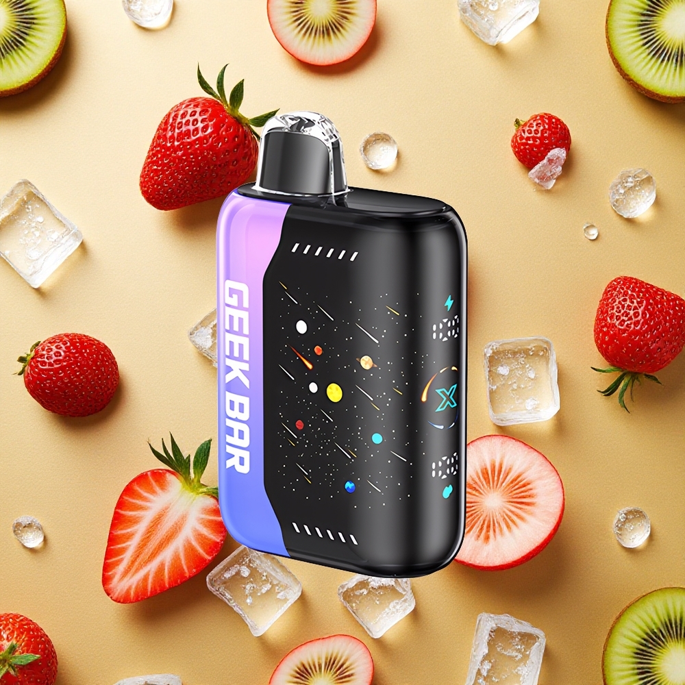 GEEK BAR Pulse X 42K Puffs Morango Kiwi Gelado Brasil Atacado