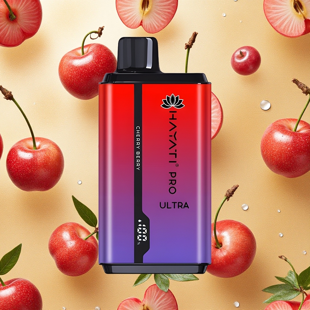 Hayati Pro Ultra 15000 Puffs Cereja Frutas Vermelhas Brasil Atacado
