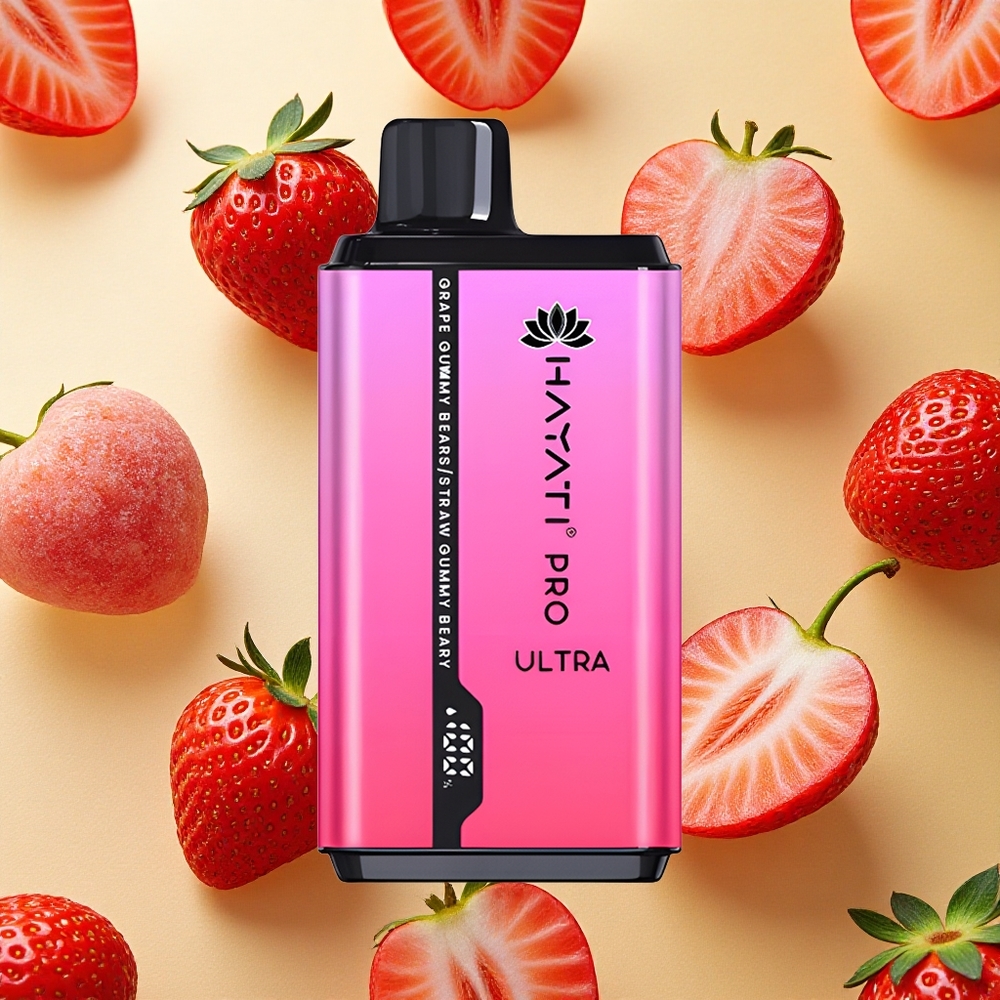 Hayati Pro Ultra 15000 Sorvetes Sabor Uva Gummy Bear Brasil Atacado