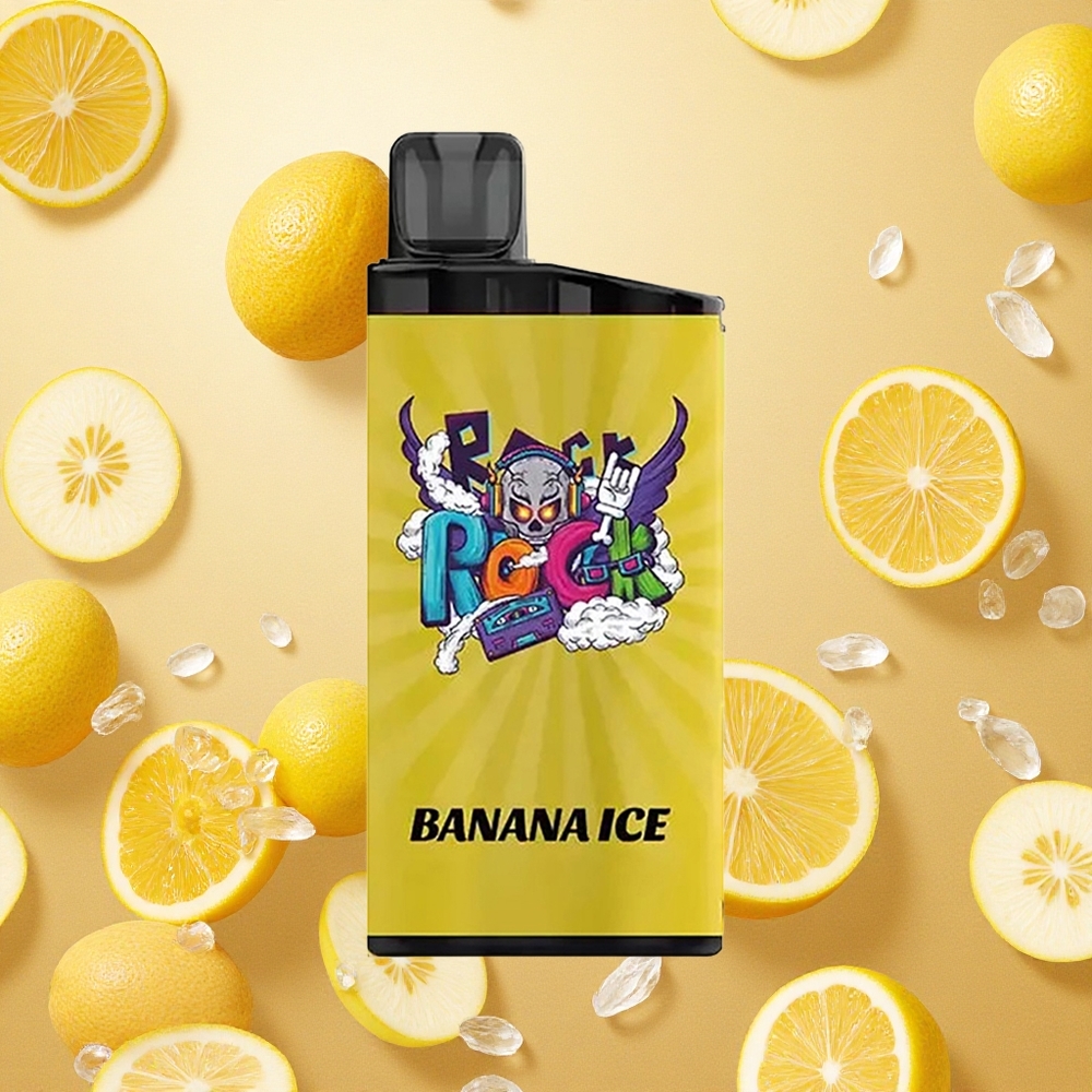 IGET Bar 3500 Puffs Banana Ice (Banana Gelada) PC+ALU Brasil Atacado