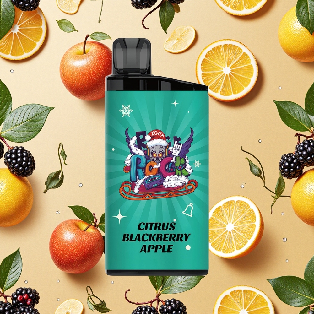 IGET Bar 3500 Puffs Cítrico Amora Maçã Brasil Atacado