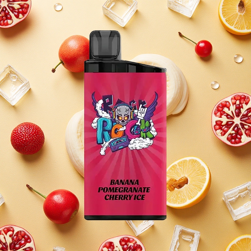 IGET Bar 3500 Puffs Vape Descartável Banana Romã Cereja Gelo Até 3500 Puffs Brasil Atacado