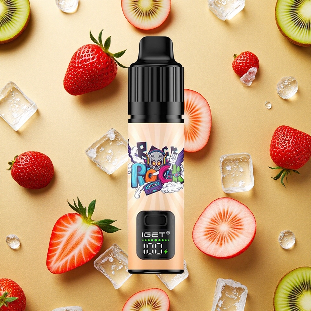 IGET BAR PLUS S3 POD 10000 Puffs Morango Kiwi Gelo 18 ml E-líquido Brasil Atacado