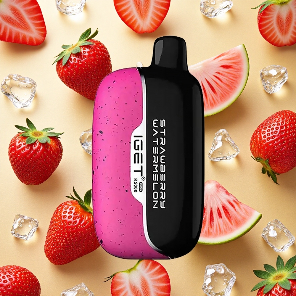 IGET Moon K5000 5000 Puffs Morango Melancia Gelado PC Brasil Atacado