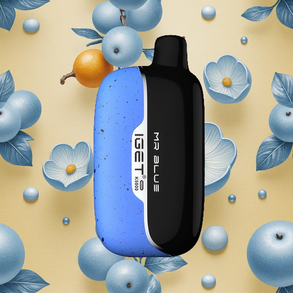 IGET Moon K5000 5000 Puffs Sabor Azul Sr PC Brasil Atacado