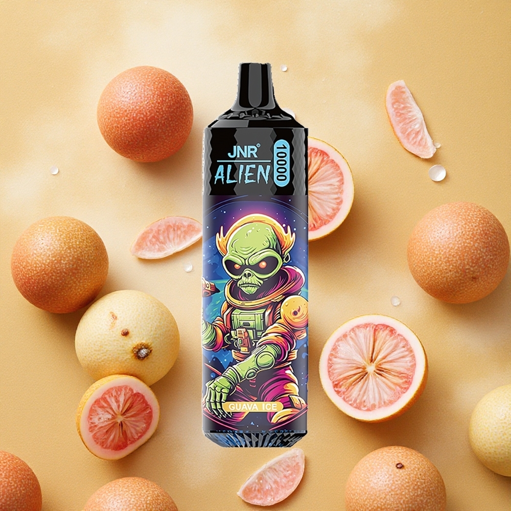 JNR Alien 10000 Puffs Guaba Gelo 850mAh Brasil Atacado