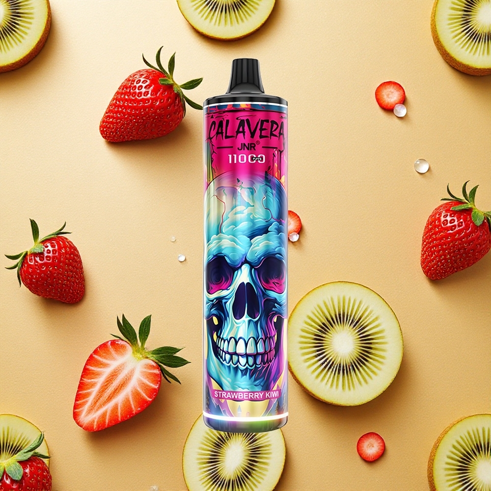JNR Calavera 11000 Puffs Morango Kiwi 850 mAh Capacidade da Bateria Brasil Atacado