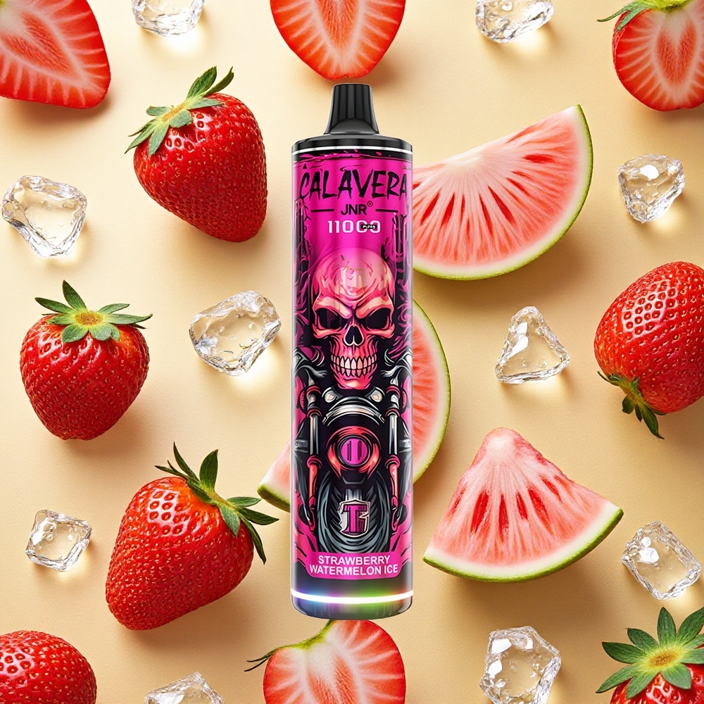 JNR Calavera 11000 Puffs Morango Melancia Gelo 850 mAh Brasil Atacado