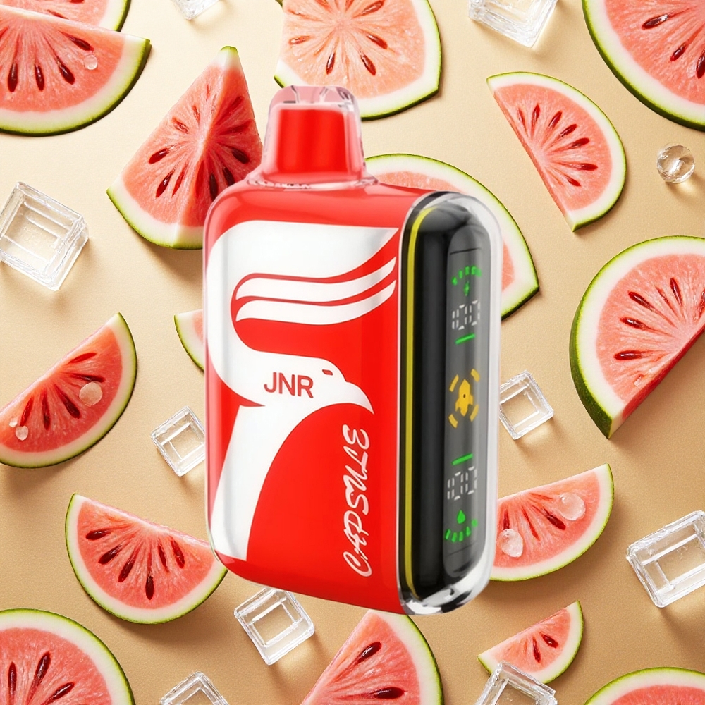 JNR Capsule 15000 Puffs Vape Melancia Gelo Brasil Atacado