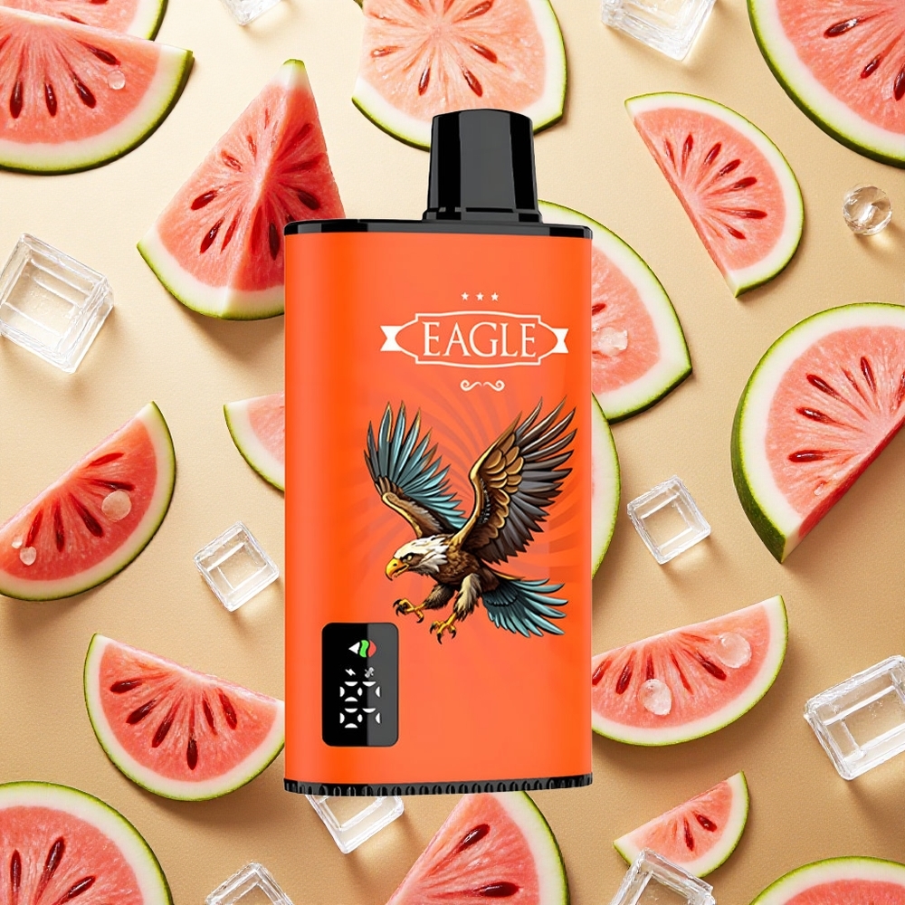 JNR EAGLE Smart 23000 Puffs Vape Descartável Melancia Gelada Tela Digital Brasil Atacado
