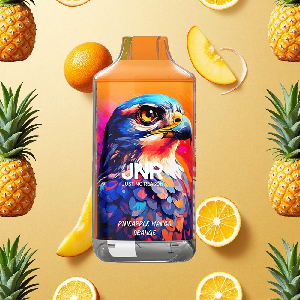 JNR Falcon 16000 Puffs Abacaxi Manga Laranja 850 mAh Brasil Atacado