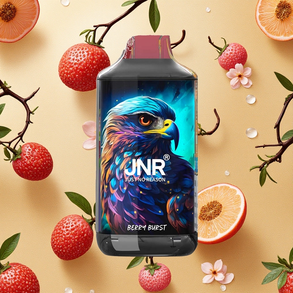 JNR Falcon 16000 Puffs Explosão de Frutas Vermelhas 22ml Brasil Atacado