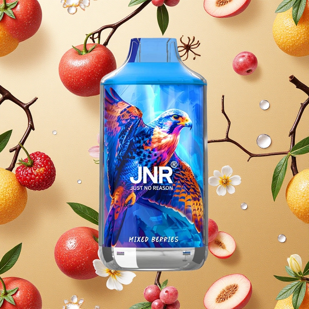 JNR Falcon 16000 Puffs Mistura de Frutas Vermelhas 850 mAh Brasil Atacado
