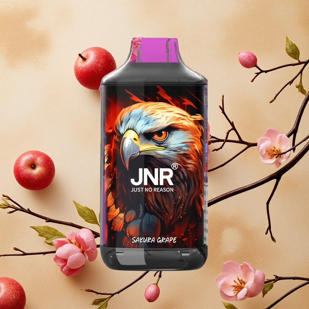 JNR Falcon 16000 Puffs Sakura Uva 850 mAh Brasil Atacado