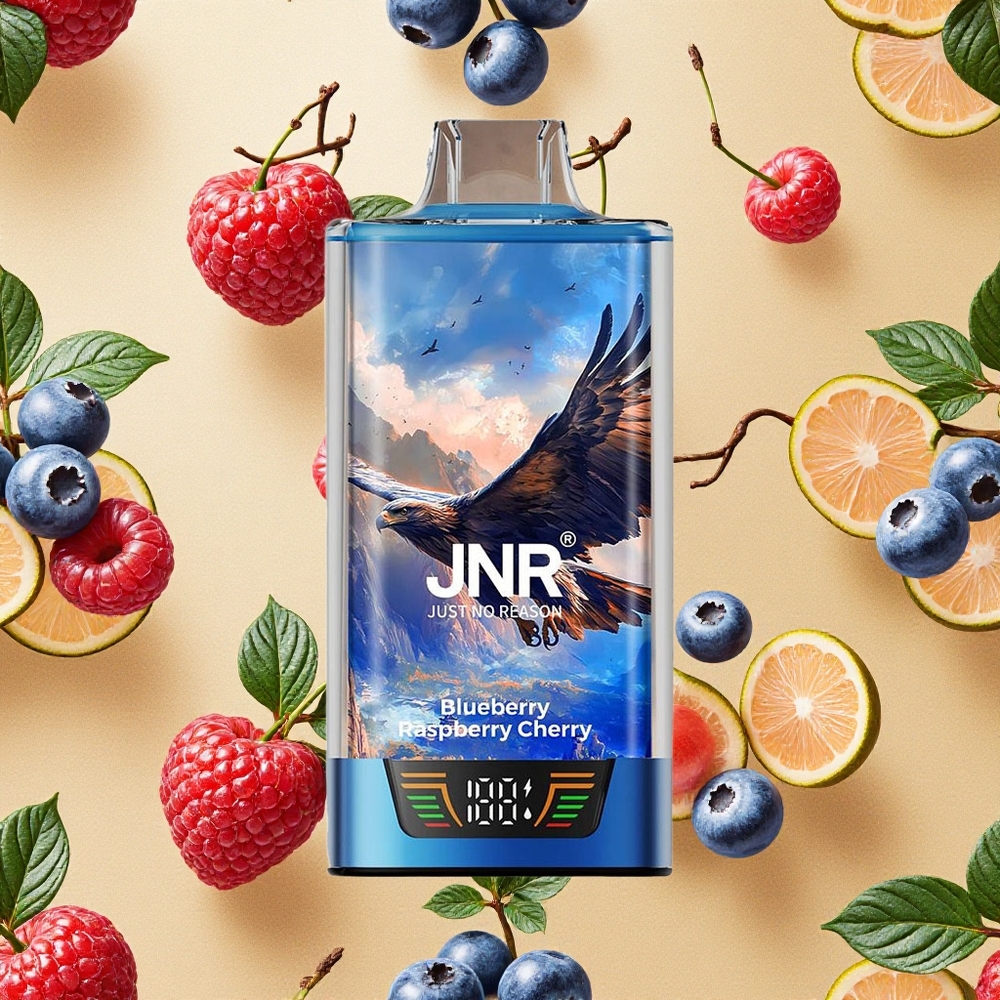 JNR Falcon Pro 28000 Baunilha Framboesa Cereja 30ml Pré-Carregado Brasil Atacado