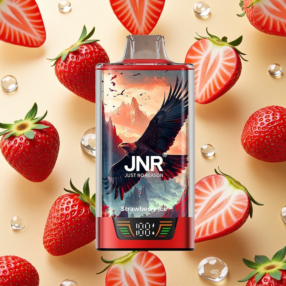 JNR Falcon Pro 28000 Baunilha Morango 30ml Pré-Carregado Brasil Atacado