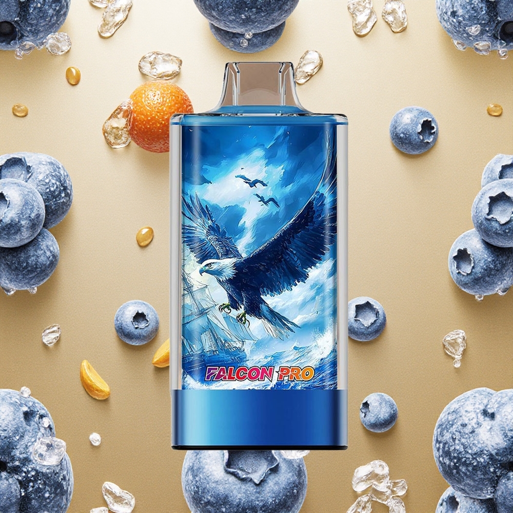 JNR Falcon Pro 28000 Puffas Mirtilo Gelado 30ml Pré-Carregado Brasil Atacado