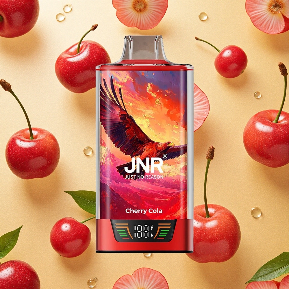 JNR Falcon Pro 28000 Puffs Cereja Cola 30ml Pré-Carregado Brasil Atacado