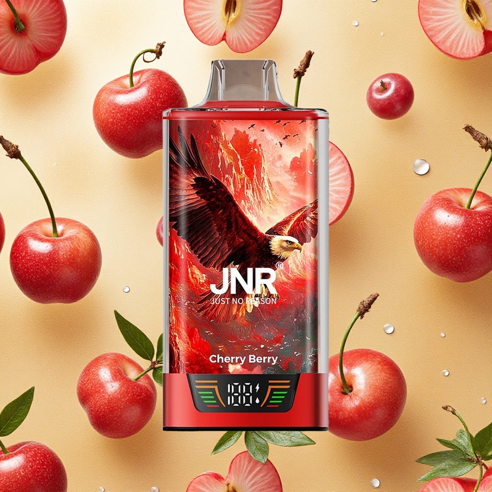 JNR Falcon Pro 28000 Puffs Cereja e Frutas Silvestres 30ml Pré-Carregado Brasil Atacado