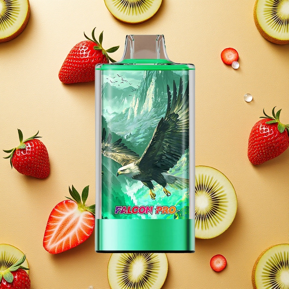 JNR Falcon Pro 28000 Puffs Morango Kiwi 30ml Pré-Carregado Brasil Atacado