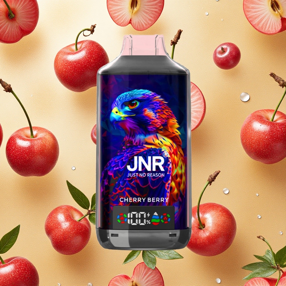 JNR Falcon X 18000 Puffadas Cereja Frutas Vermelhas 750mAh Brasil Atacado