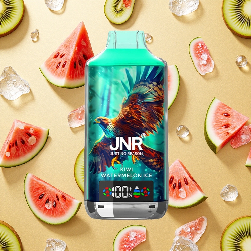 JNR Falcon X 18000 Puffs Kiwi Melancia Gelo 24ml Brasil Atacado