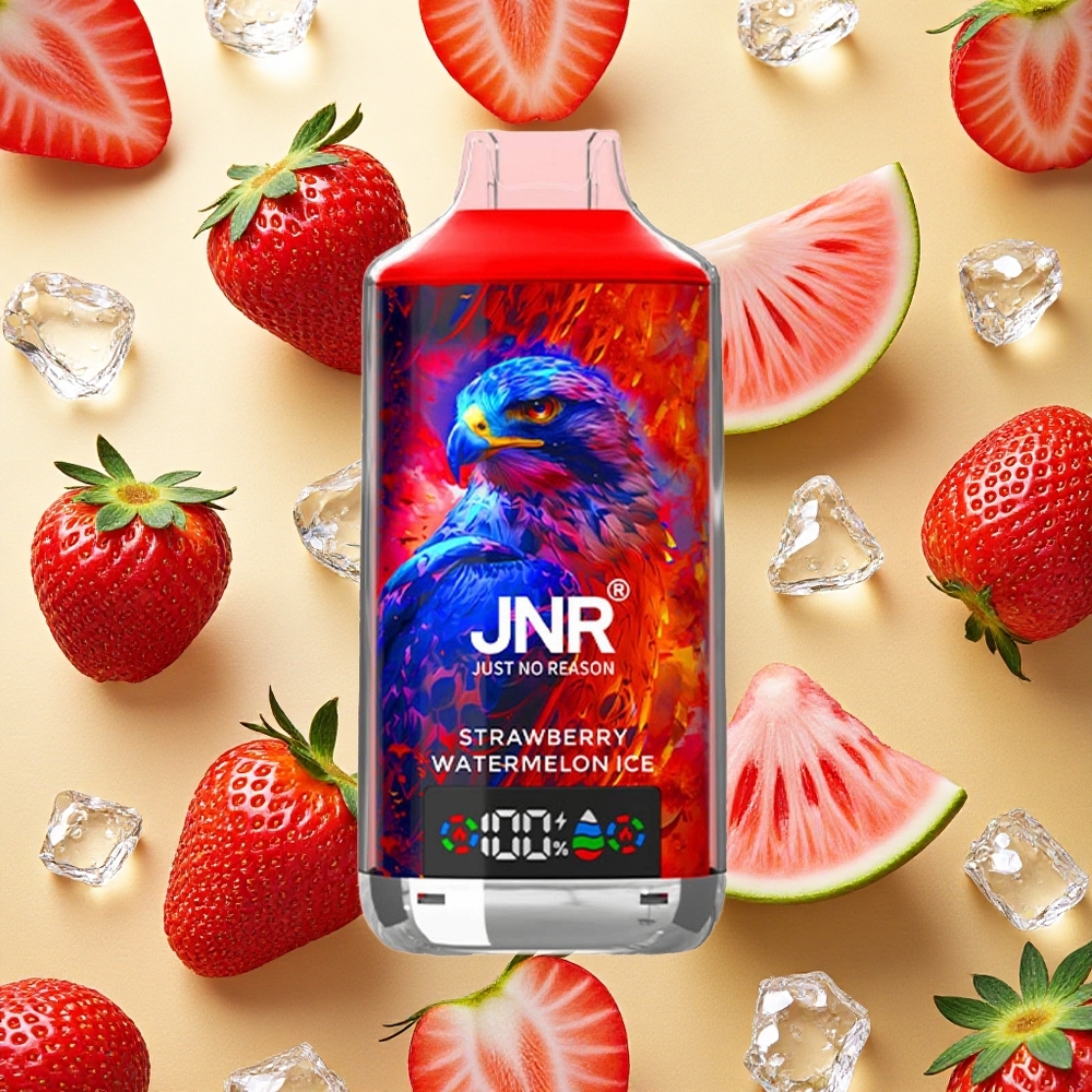 JNR Falcon X 18000 Puffs Morango Melancia Gelada 24ml Brasil Atacado