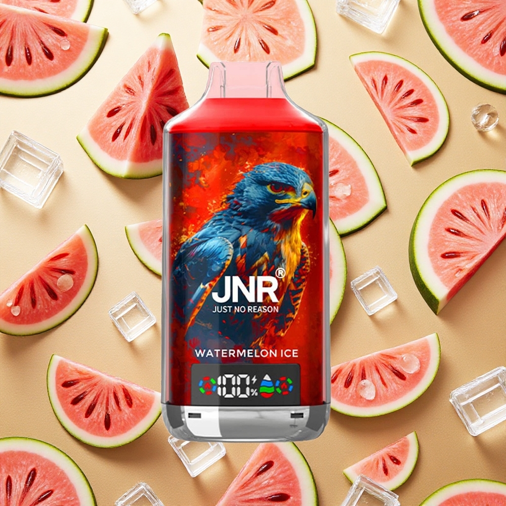 JNR Falcon X 18000 Puffs Vape Melancia Gelo 24ml Brasil Atacado