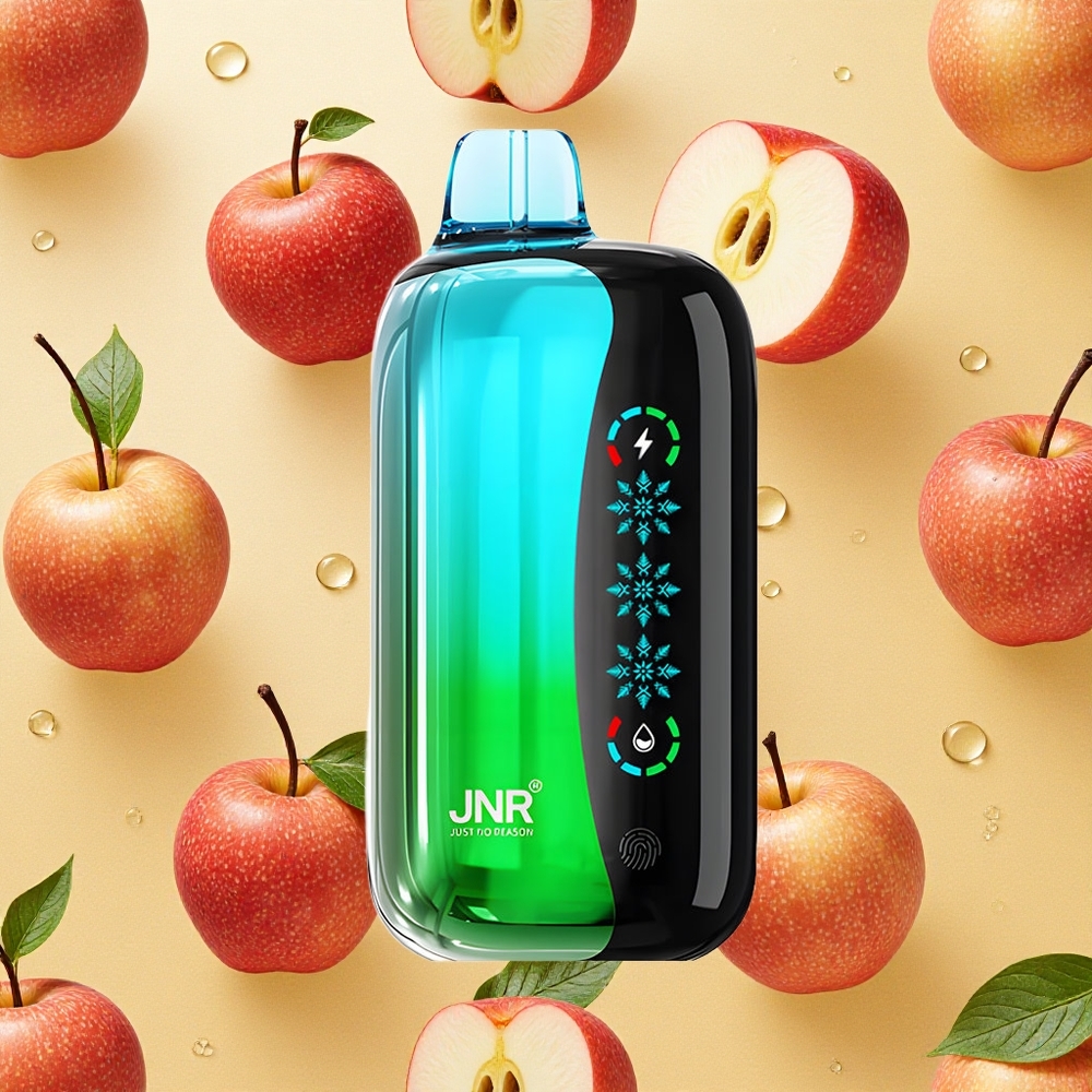 JNR Flex Ice 21000 Puffs Maçã Dupla Tela Sensível ao Toque Brasil Atacado