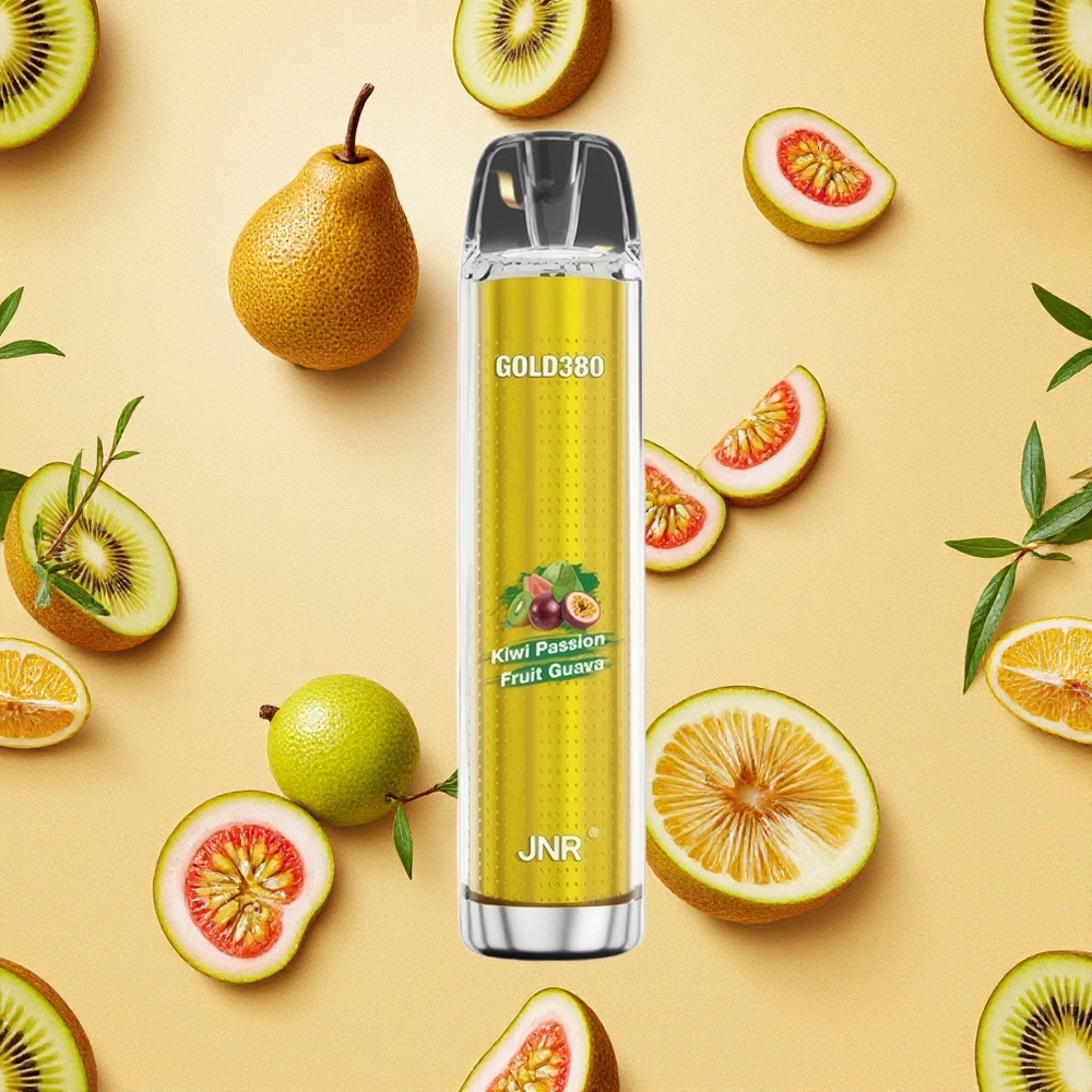 JNR Glod380 6000 Puffs Kiwi Maracujá Goiaba 1500mAh Brasil Atacado