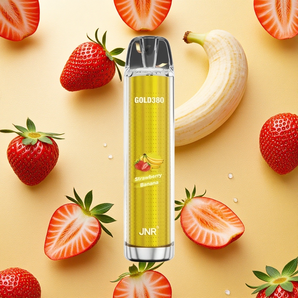 JNR Glod380 6000 Puffs Morango Banana 1500mAh Brasil Atacado