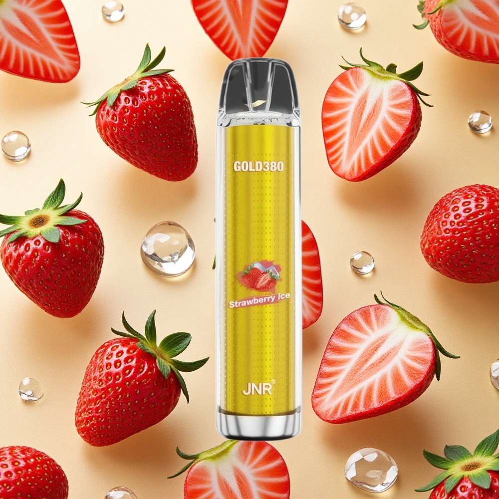 JNR Glod380 6000 Puffs Morango Gelo 1500mAh Brasil Atacado