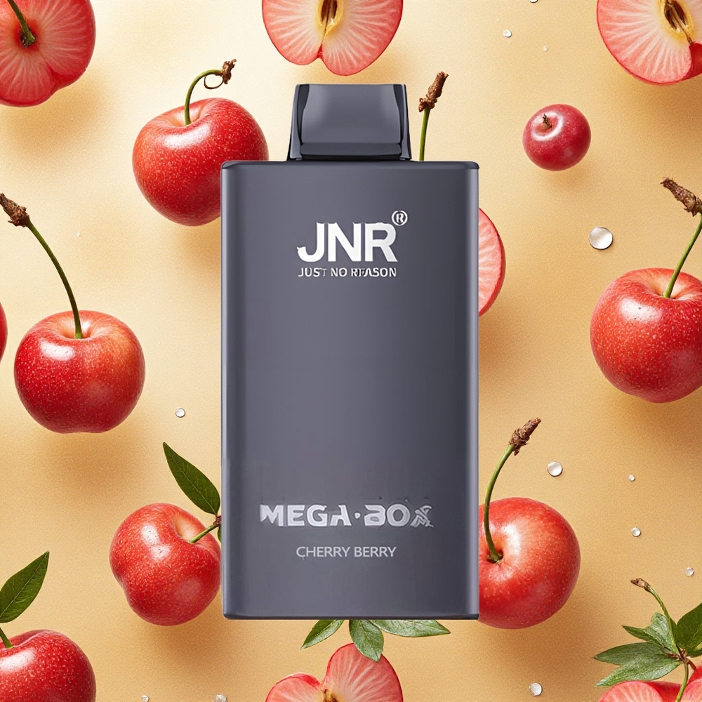 JNR Mega Box 25000 Puffs Cereja Frutas Silvestres Brasil Atacado