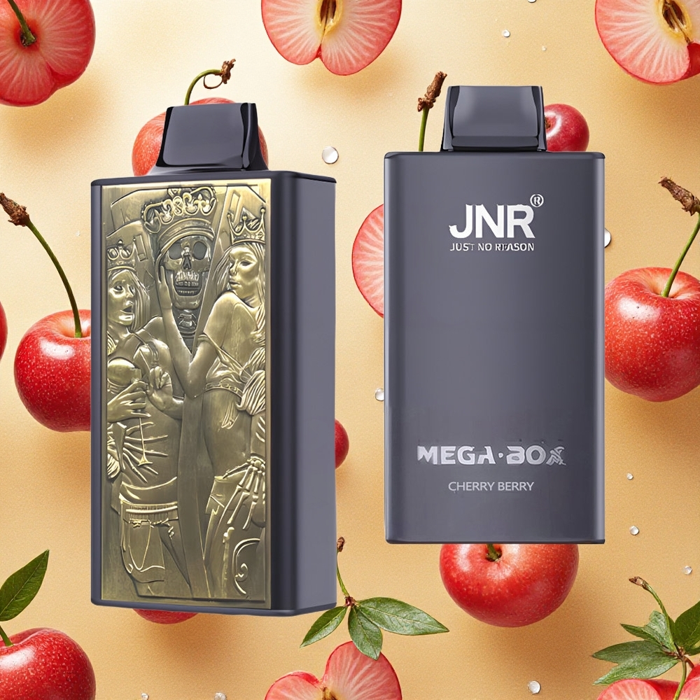 JNR Mega Box 25000 Puffs Cereja Frutas Silvestres Brasil Atacado