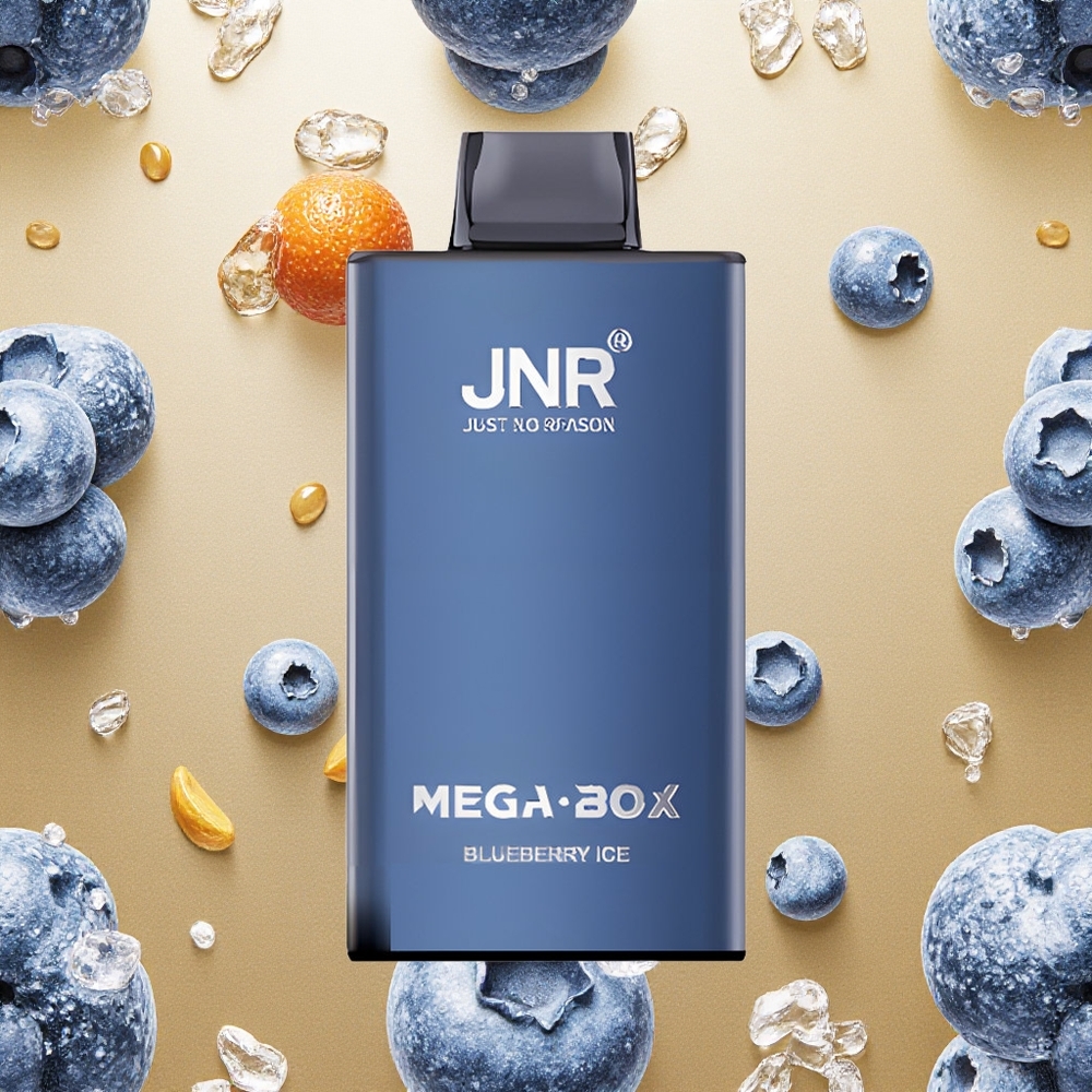 JNR Mega Box 25000 Puffs Mirtilo Gelo Brasil Atacado